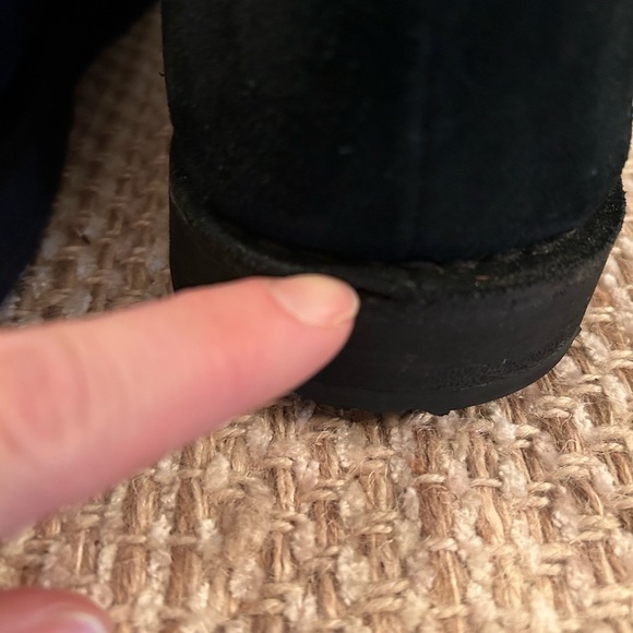 UGG Black Suede Chukka Boots Men\'s Size 9 Lace Up Vibram Sole Business Casual main image 8